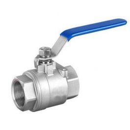 Cast Iron Single Piece Screw End Ball Valve