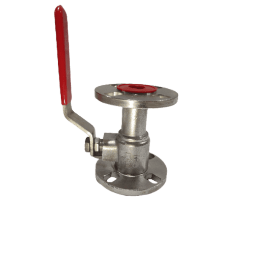 Investment Casting Single Piece Flangded Ball Valve